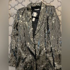 Alice and Olivia sequin jacket
